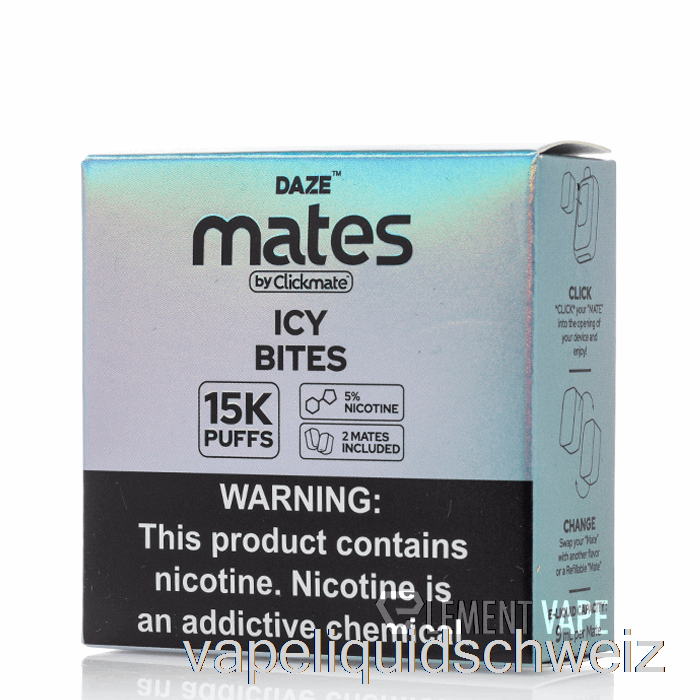 7 Daze Mate Pods Icy Bites Vape Liquid E-Liquid Schweiz